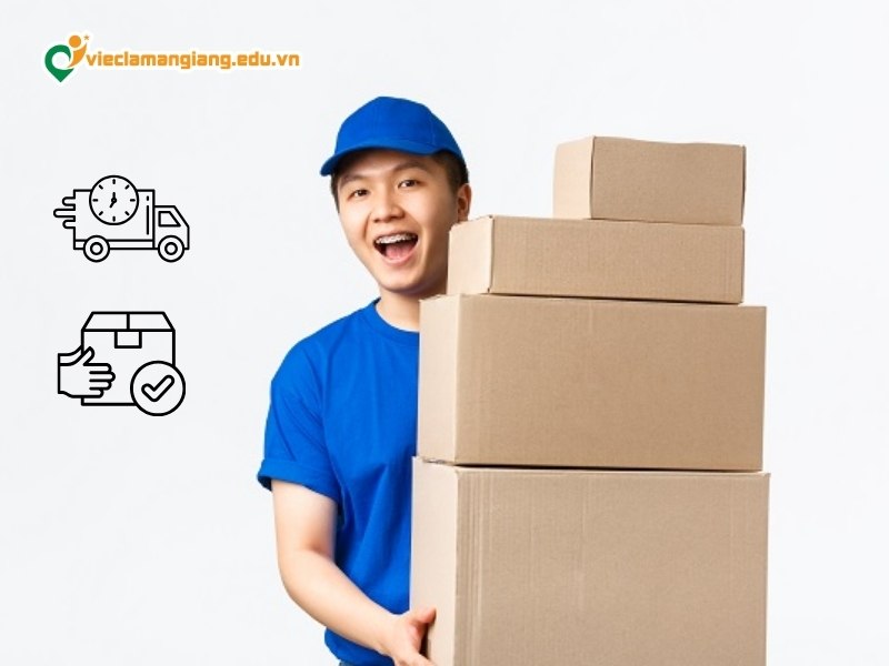 Nhân viên giao nhận bưu chính