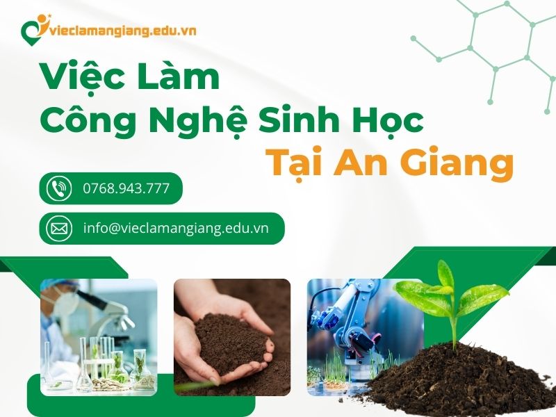 việc làm công nghệ sinh học tại An Giang