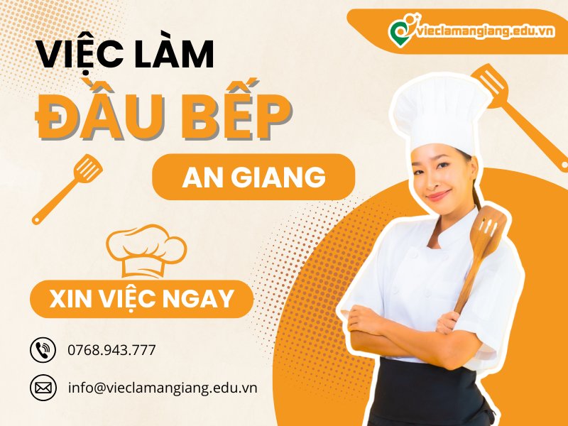 Việc làm đầu bếp An Giang