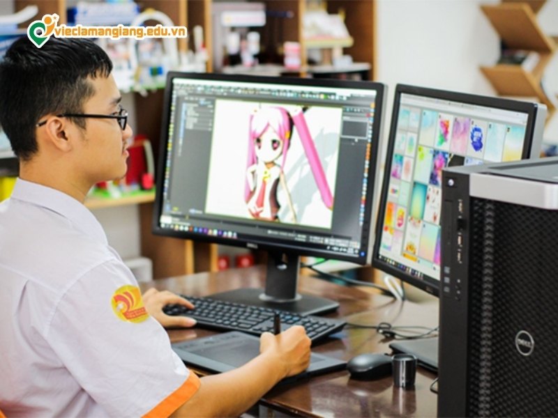 Nhân viên thiết kế in ấn