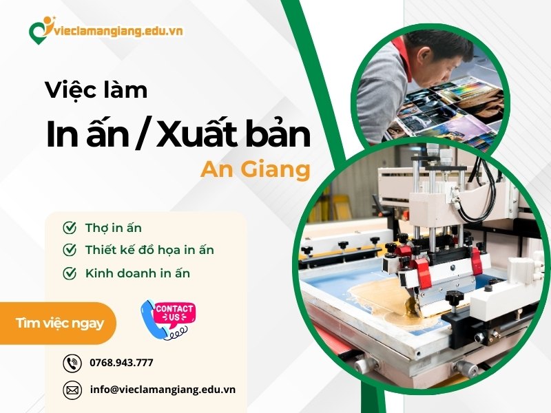 việc làm in ấn / xuất bản An Giang