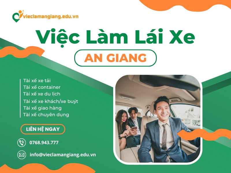 Việc làm lái xe An Giang